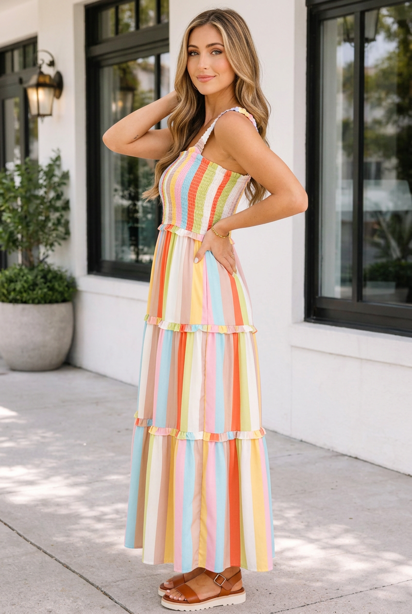 Gabbi Tiered Maxi Dress