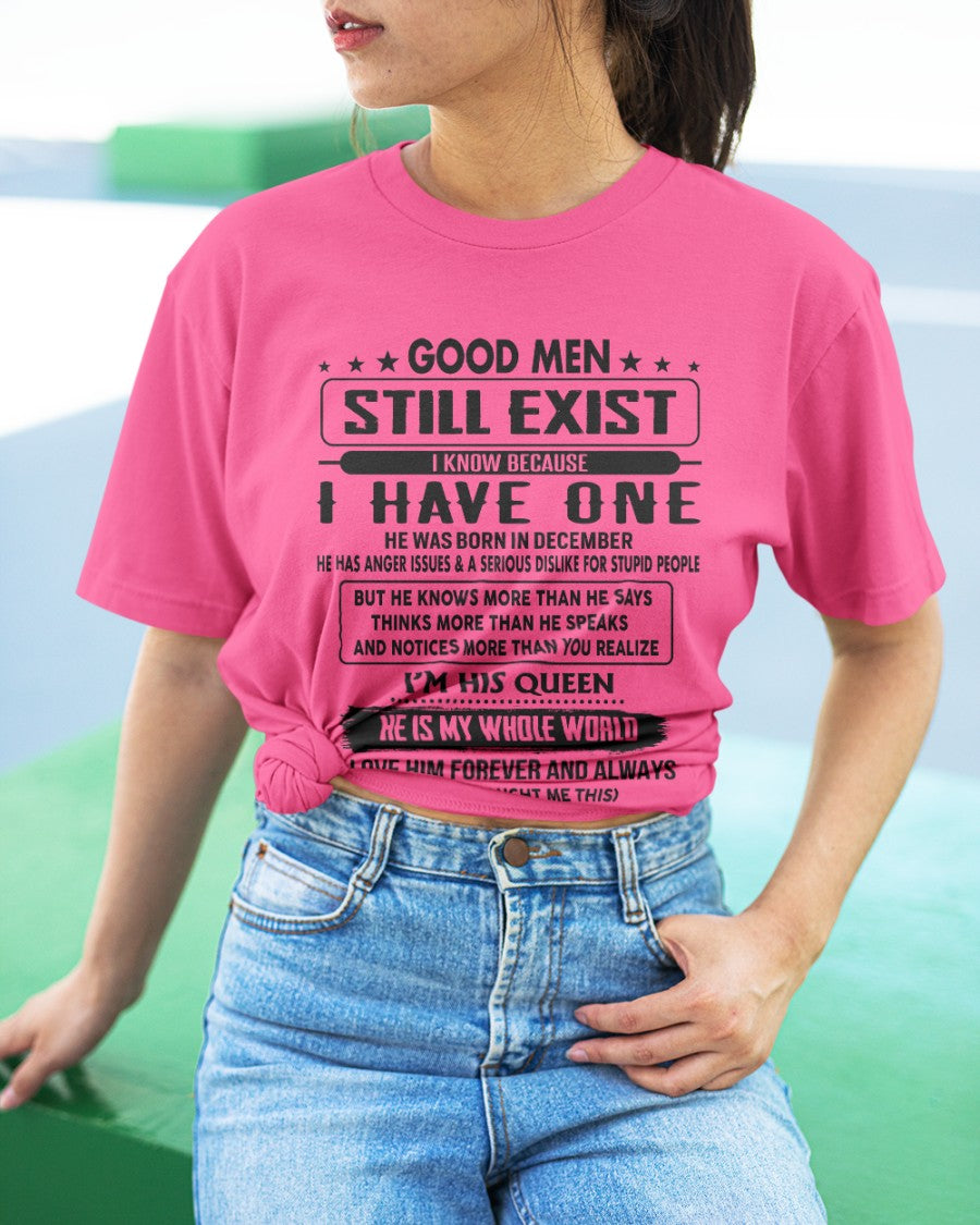 Diciembre - Hombres Buenos Aún Existen - regalo para tu novia, esposa de parte del Esposo - NGHL12 (SKU-GM-12)