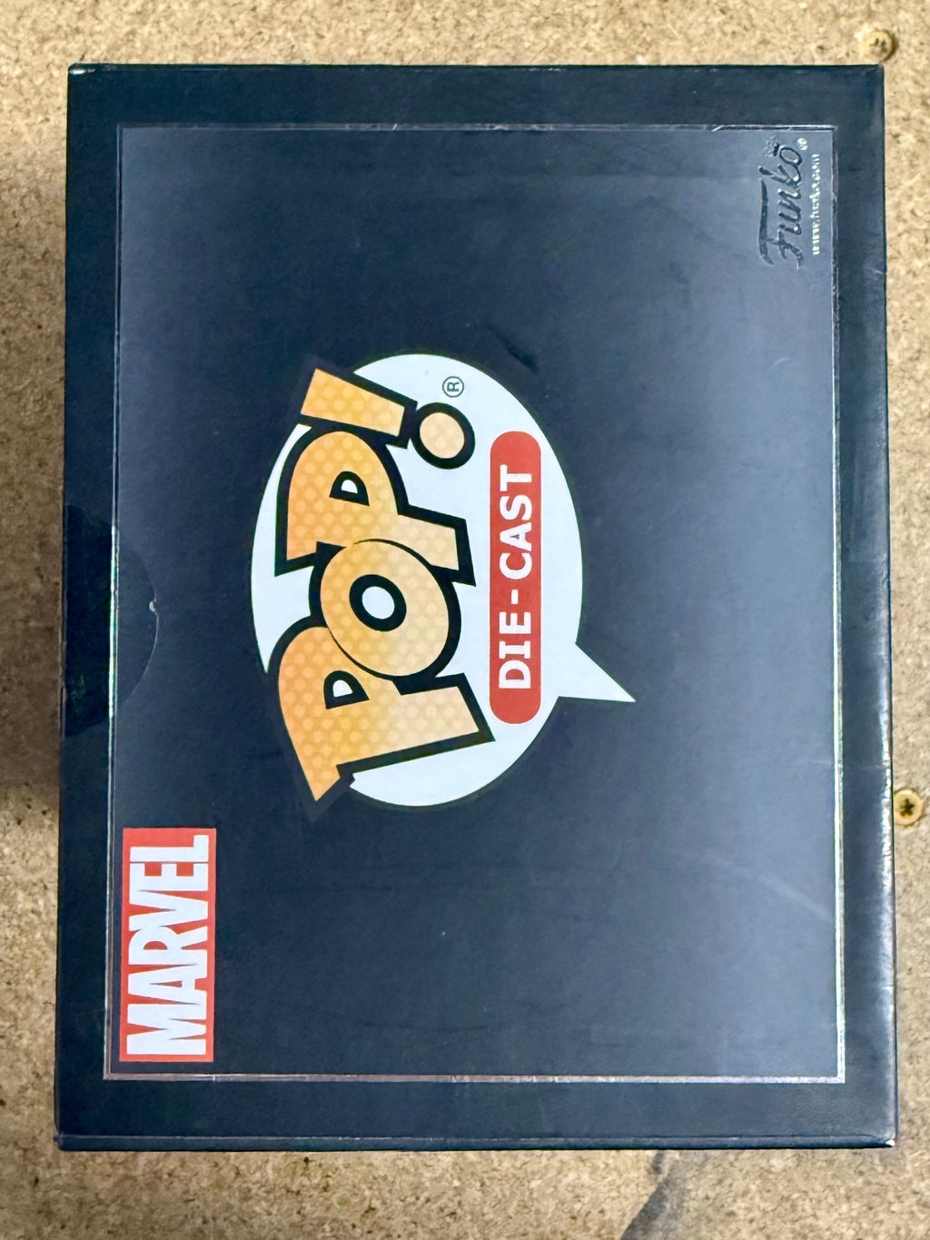 Funko Pop! Die-Cast Iron Man #02 Marvel MCU Avengers Exclusivo de Funko Shop 2021