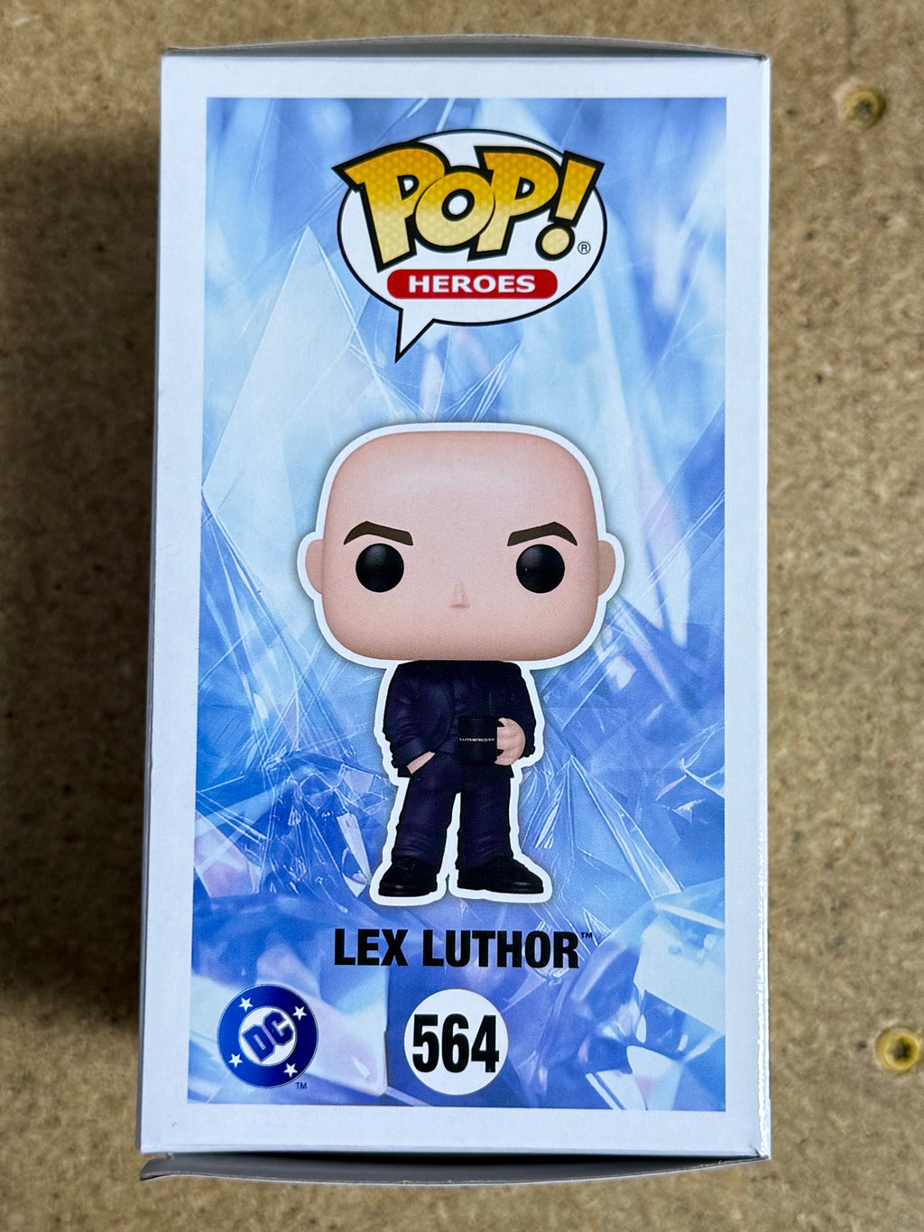 Nicholas Hoult firmó 2025 Funko Pop! DC Lex Luthor Superman #564 con COA de JSA
