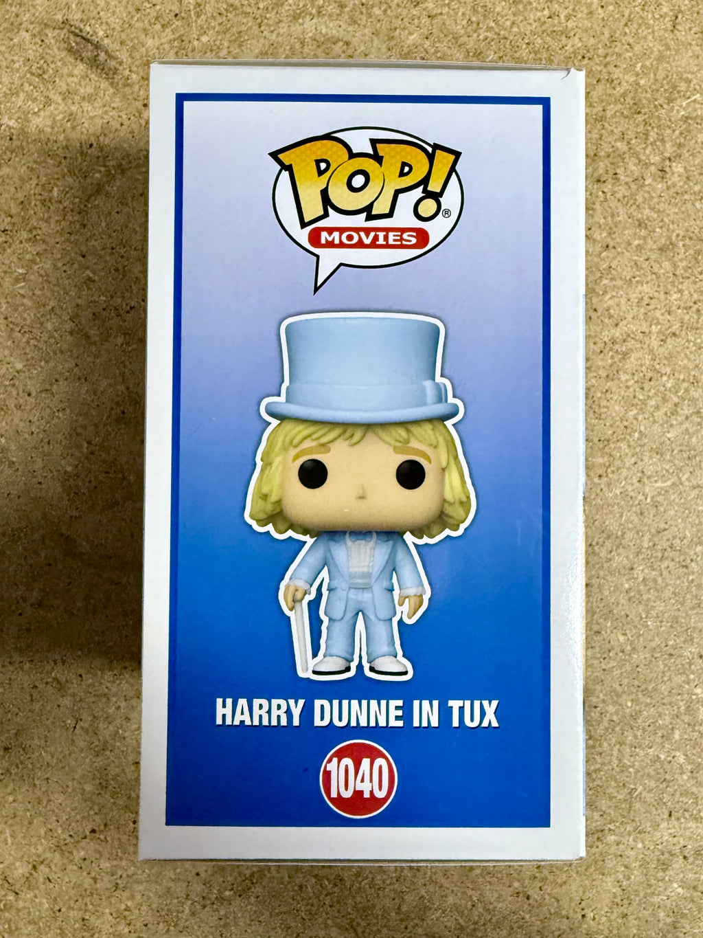 Jeff Daniels firmó la figura Funko Pop! de Harry Dunne de Dumb & Dumber #1040 con certificado de autenticidad de JSA