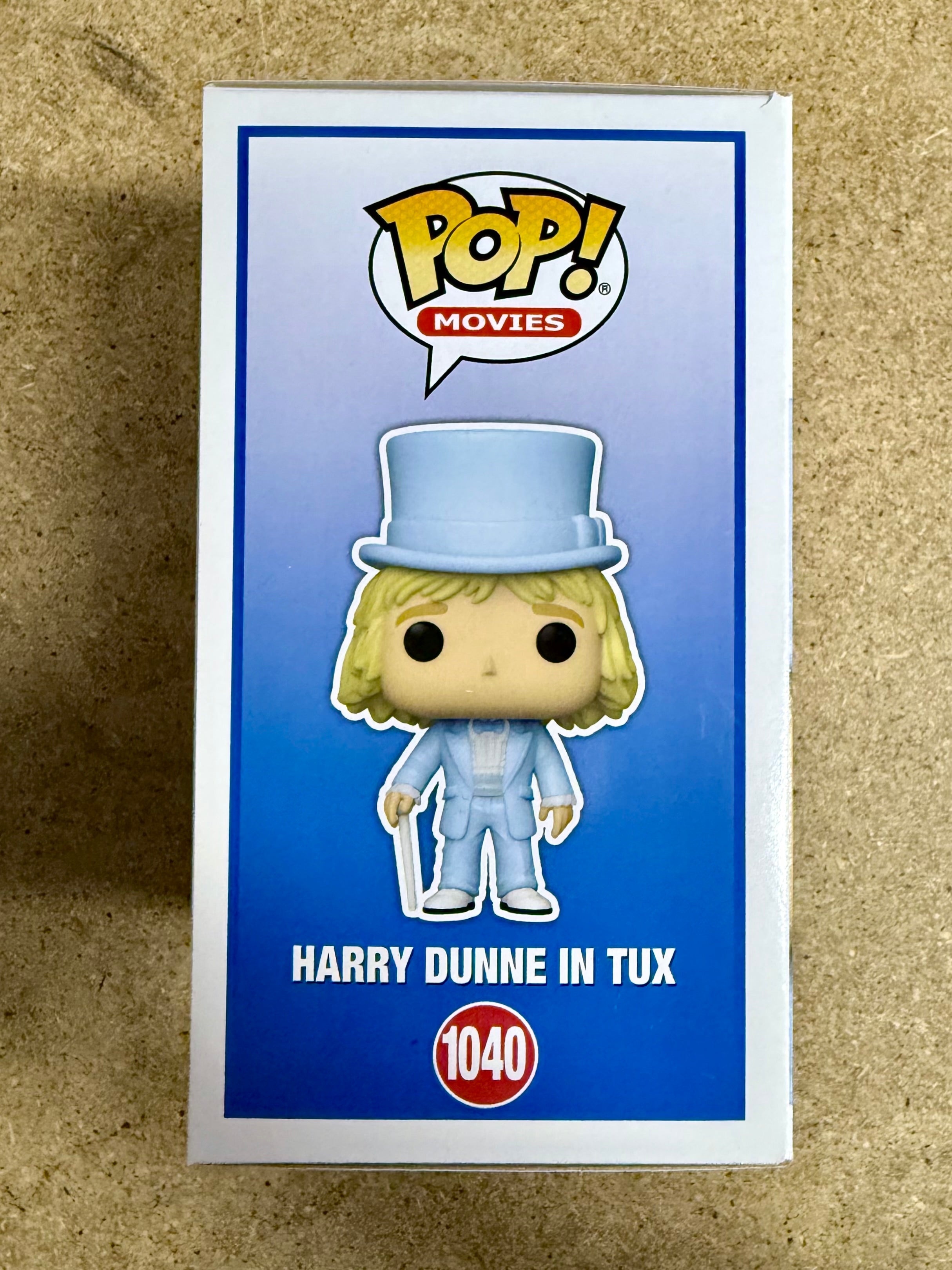 Jeff Daniels firmó la figura Funko Pop! de Harry Dunne de Dumb & Dumber #1040 con certificado de autenticidad de JSA