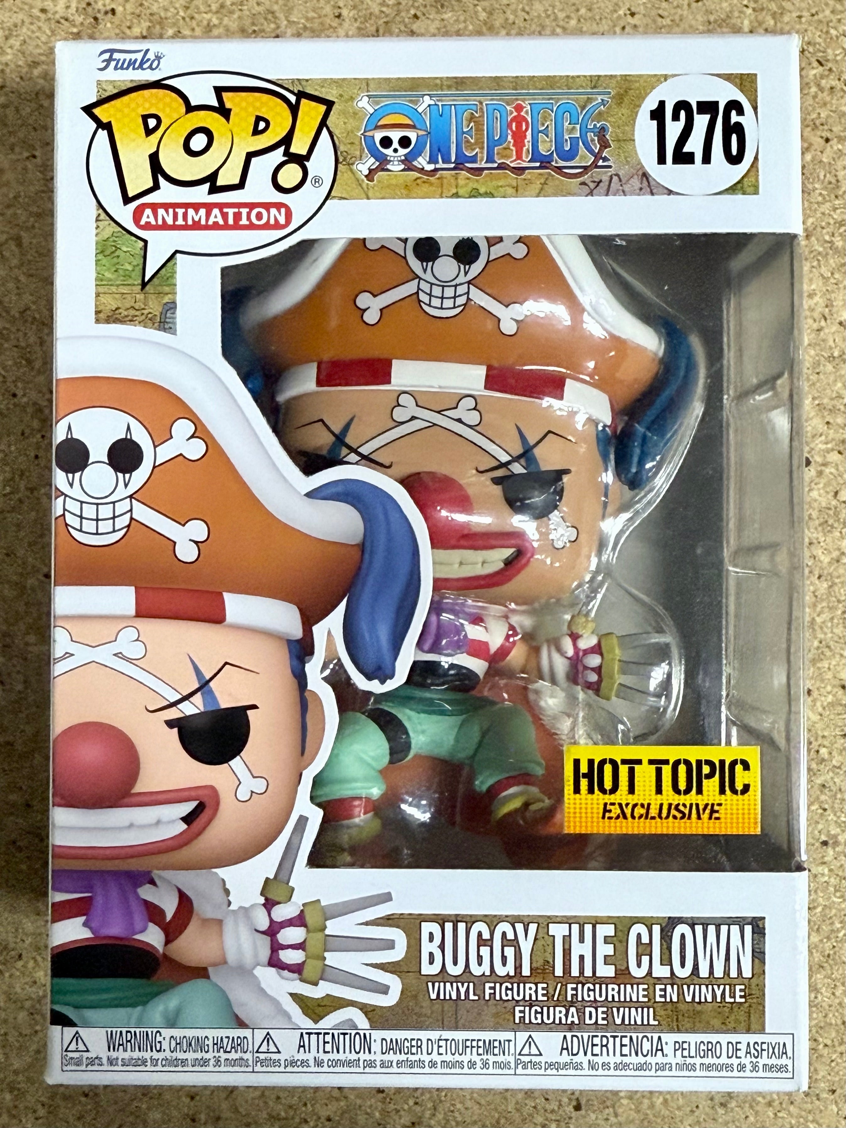Funko Pop! Animación Capitán Buggy el Payaso #1276 One Piece 2022 Exclusivo HT