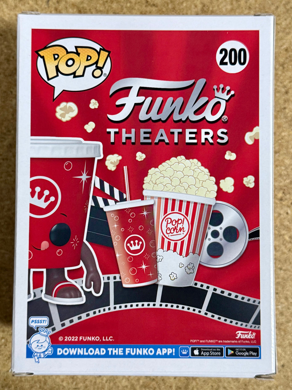 Comediante Tracy Morgan firmó Funko Pop! #200 Vaso de refresco de cine con COA de JSA