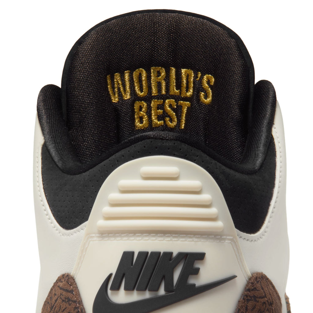 Air Jordan Mens 3 Retro - World's Best Dad