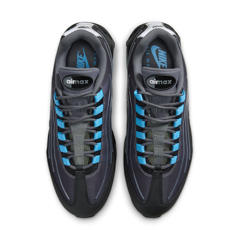 Nike Mens Air Max 95 Tech - Black/University Blue