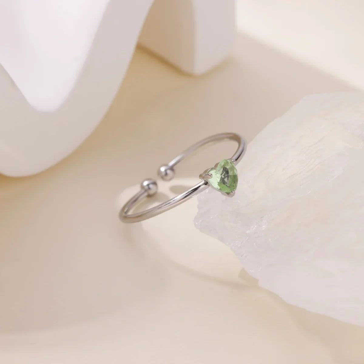 Anillos de corazón con circonita cúbica colorida de 2025 para mujer, joyería de anillo de princesa de acero inoxidable delicado de moda, regalo de boda