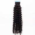 Extensiones de cinta adhesiva de cabello 100% humano rizado afro