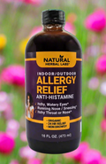 Fórmula Orgánica Natural para el Alivio de Alergias. Livingston Natural Herbal Labs 473 ml