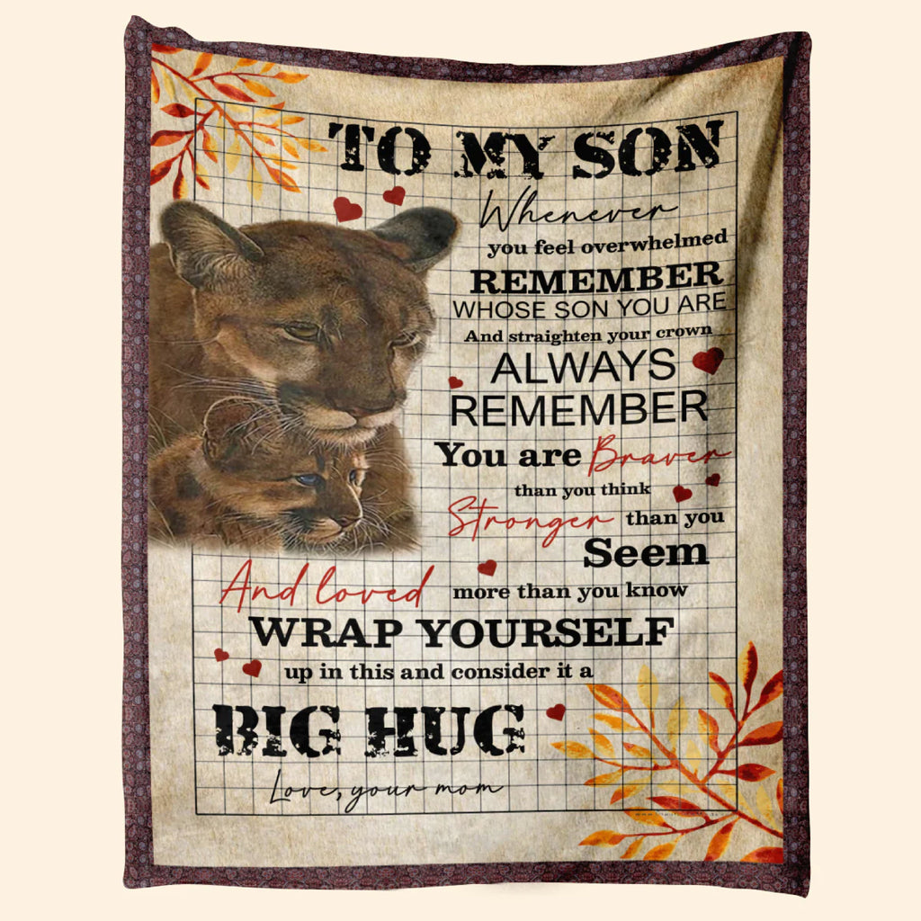 For My Son – A Heartfelt Hug Sent with Love From Mom