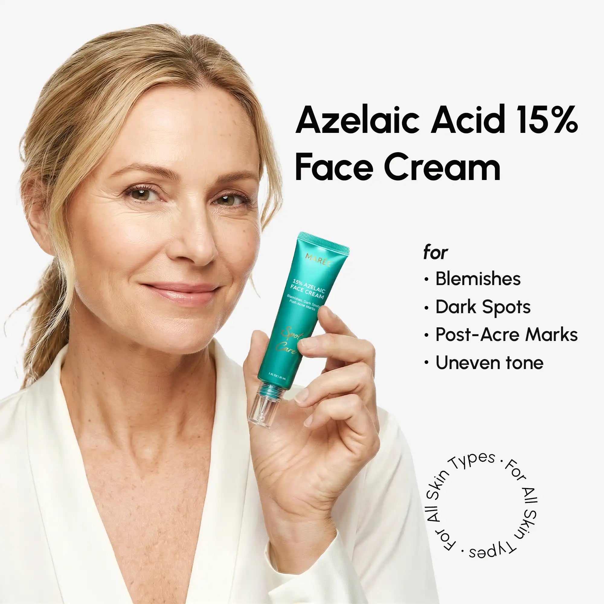 Crema de Ácido Azelaico para Piel Sensible