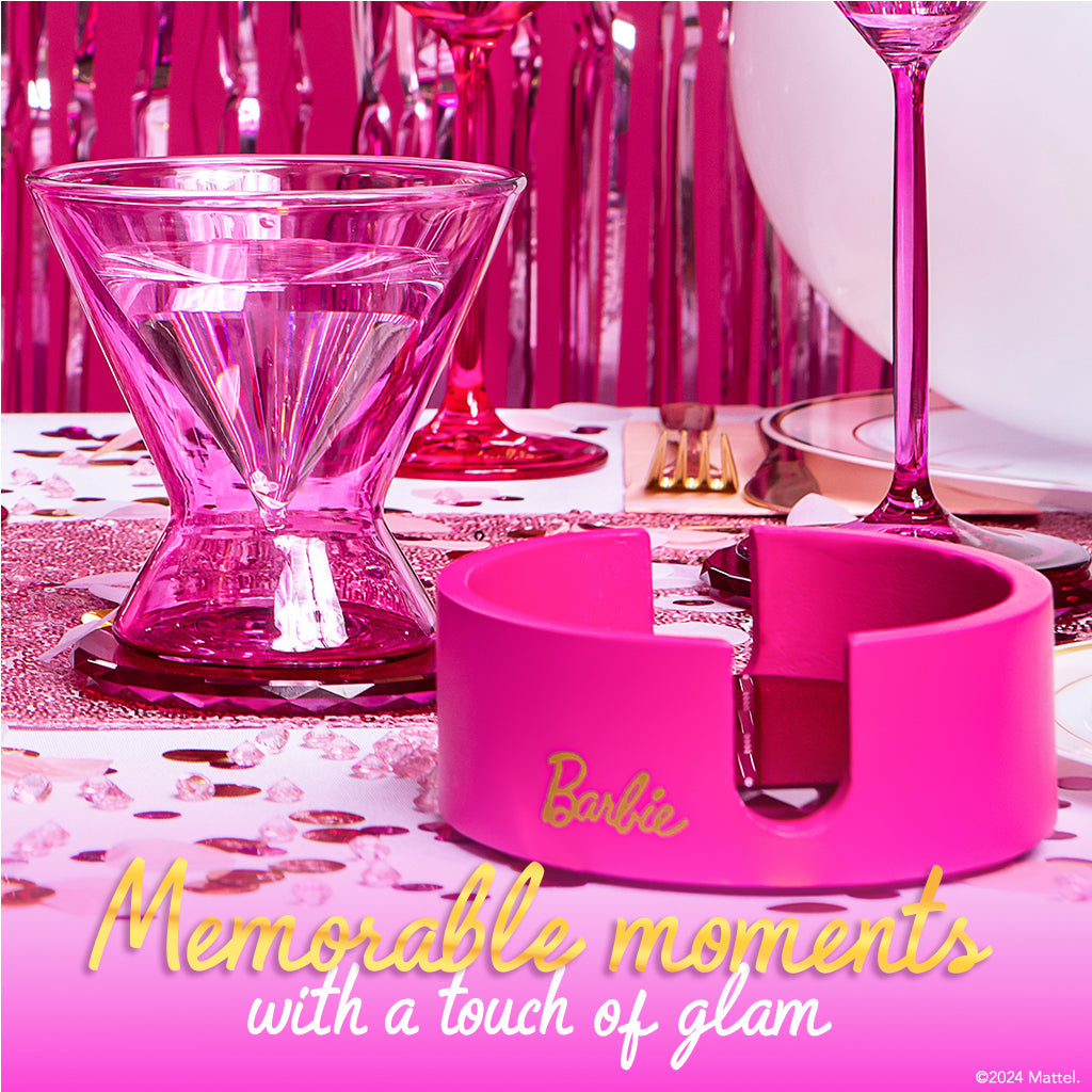 Barbie™ x Dragon Glassware® Posavasos