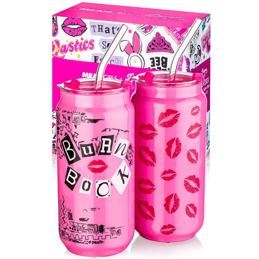Vasos de chupito del Libro Quemado de Chicas Pesadas
