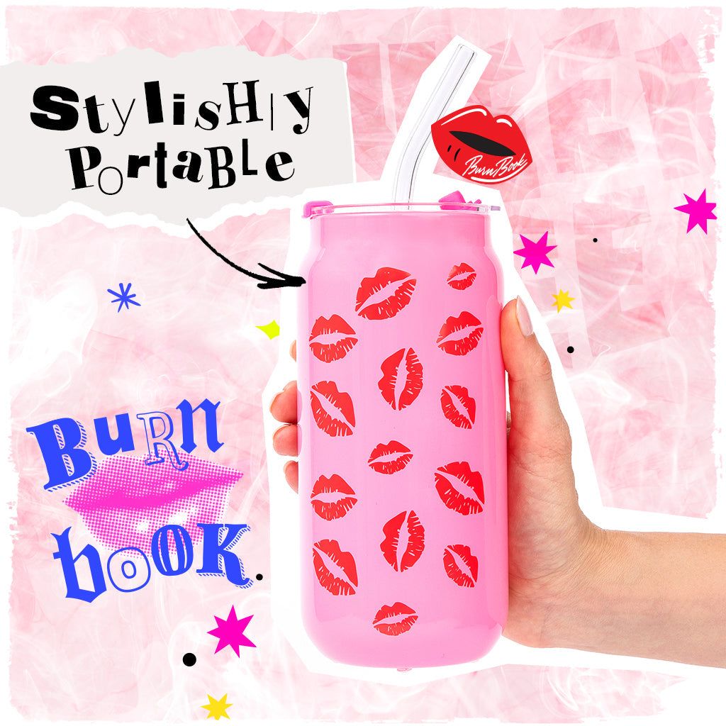 Vasos de chupito del Libro Quemado de Chicas Pesadas