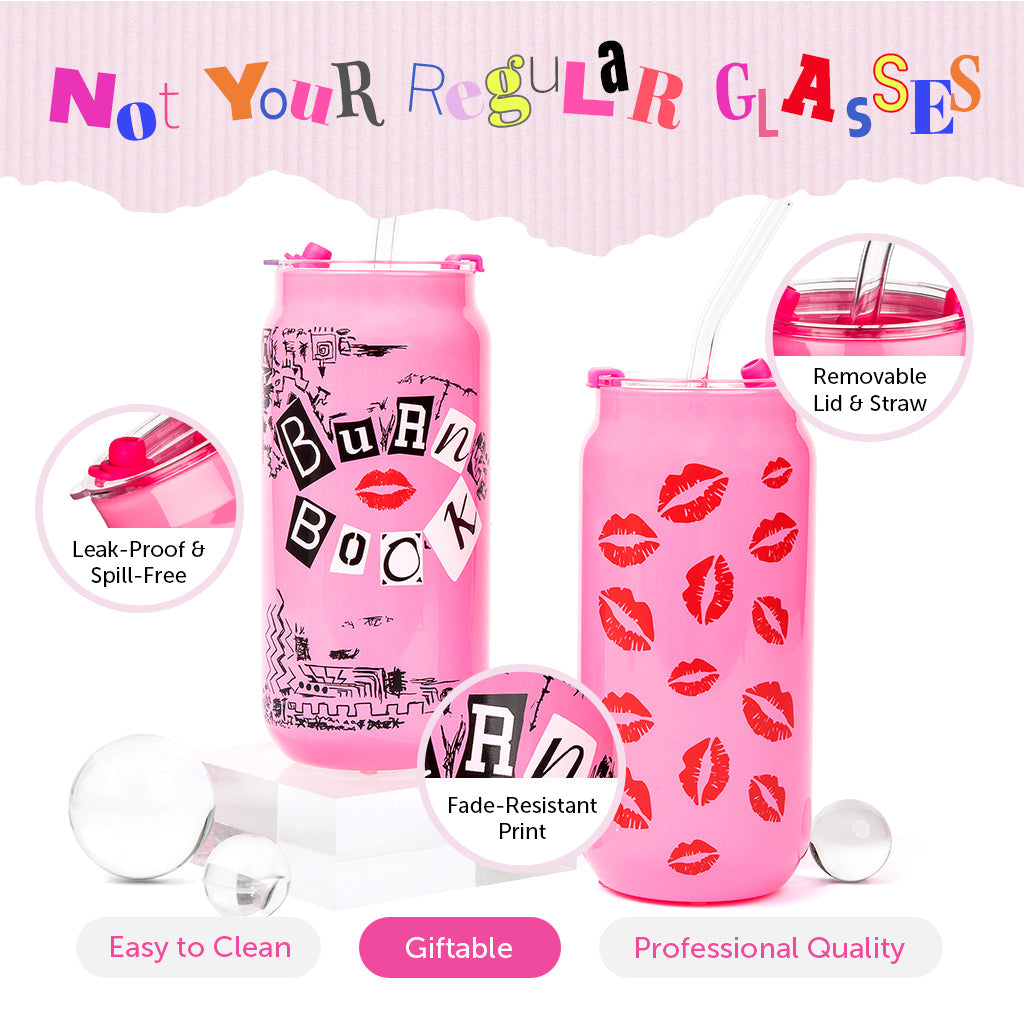 Vasos de chupito del Libro Quemado de Chicas Pesadas