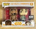Funko Pop! Han Solo y Chewbacca Encadenados Paquete de 2 Exclusivo Retirado de Bóveda Star Wars 2018