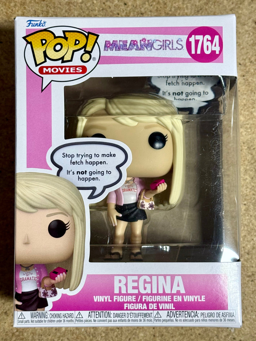 Funko Pop! Movies Regina George (Fetch Word Bubble) #1764 Mean Girls 2025