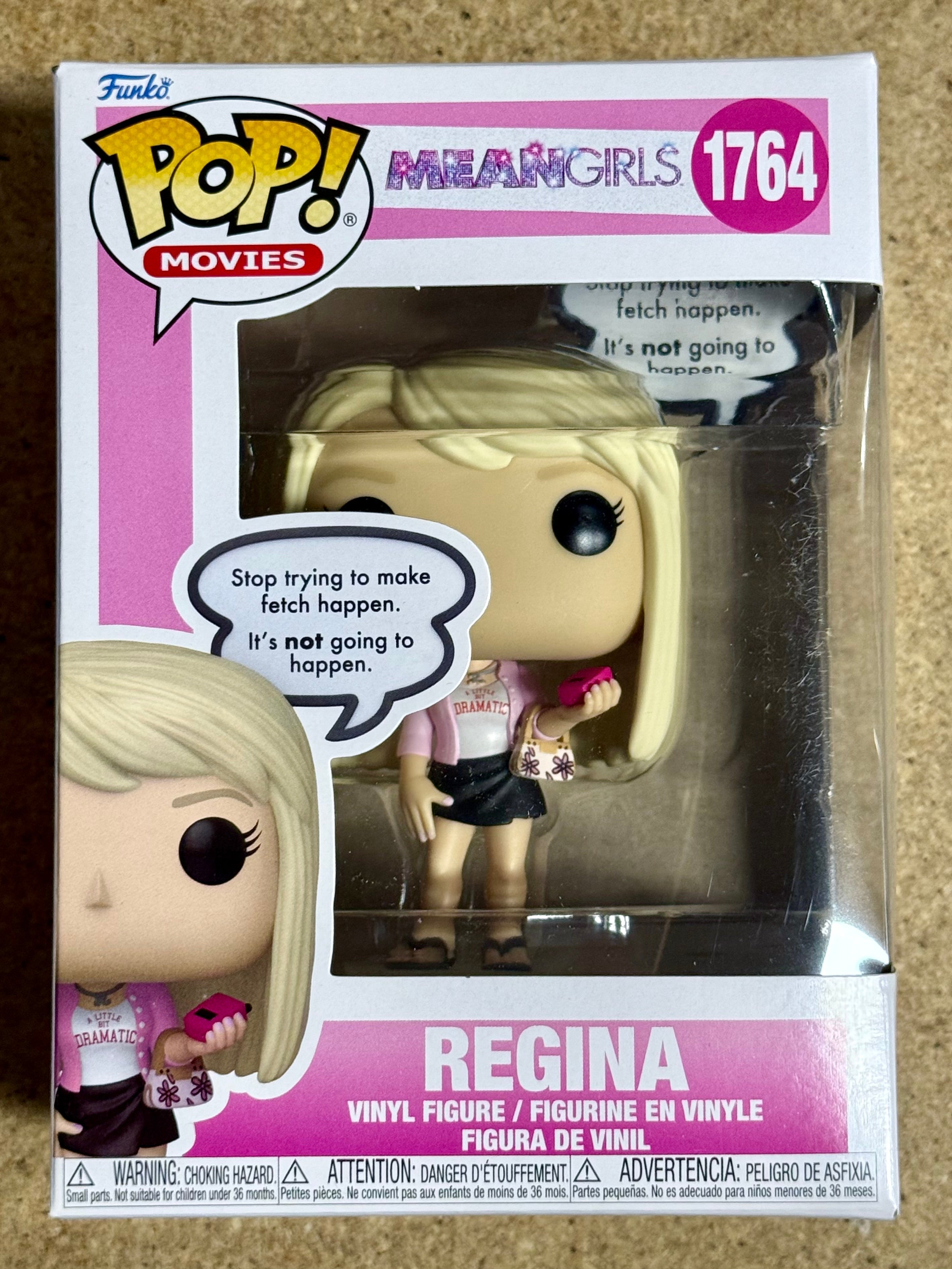 Funko Pop! Movies Regina George (Fetch Word Bubble) #1764 Mean Girls 2025