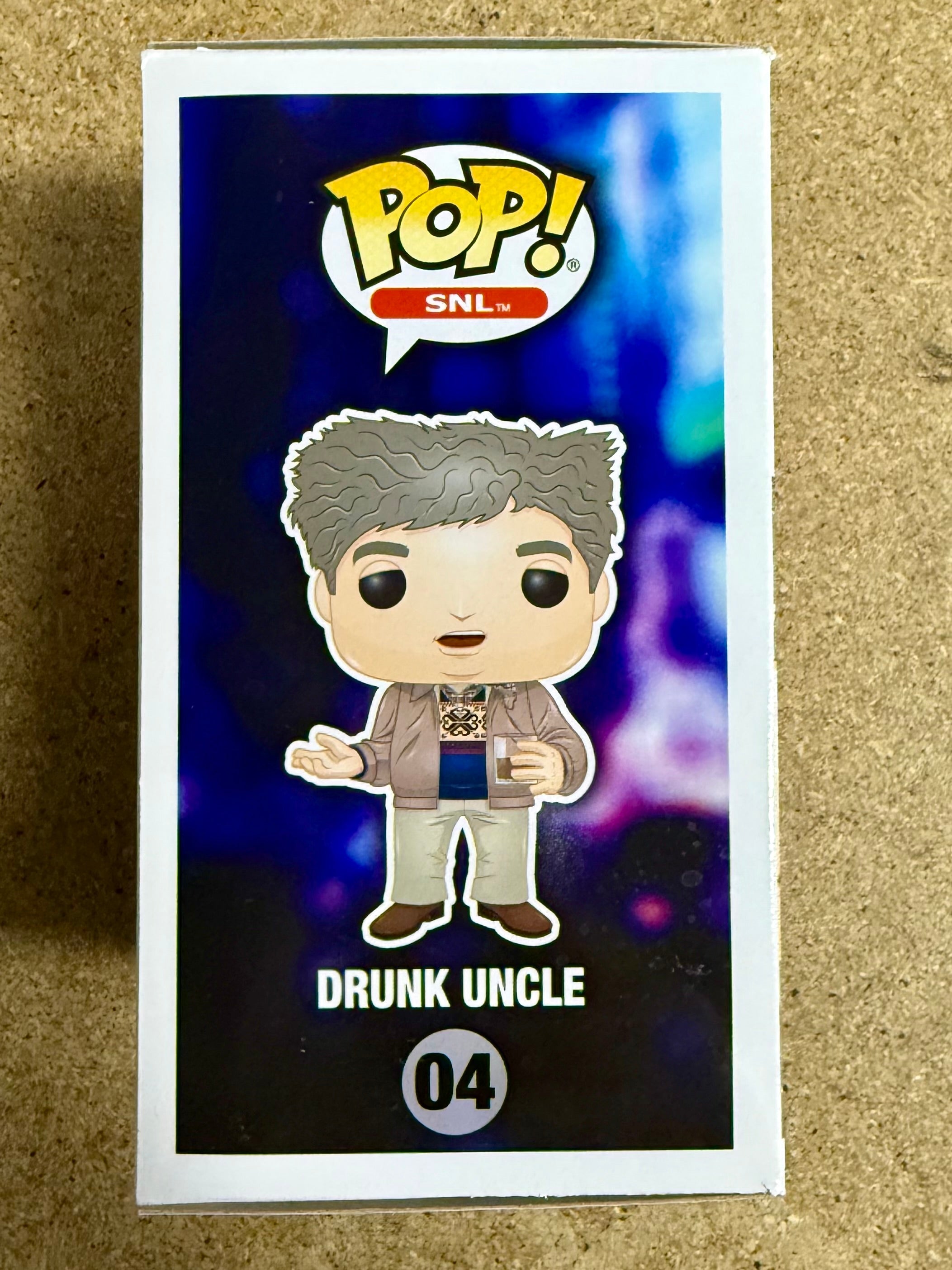 Bobby Moynihan Autografiado SNL Saturday Night Live Drunk Uncle Funko Pop! #04 JSA COA