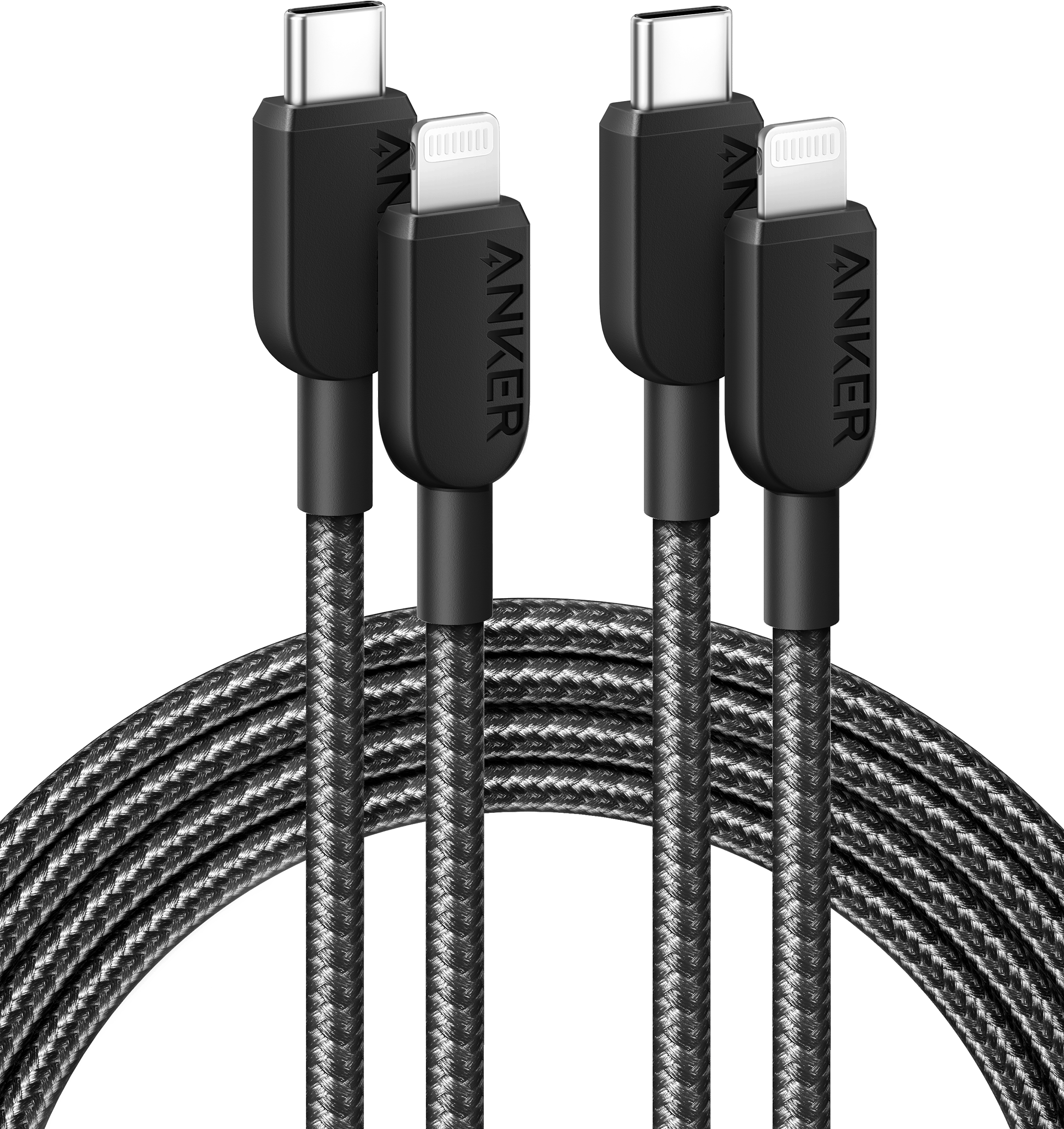 Anker <b>310</b> Cable USB-C a Lightning (1,8 m, 2 unidades)