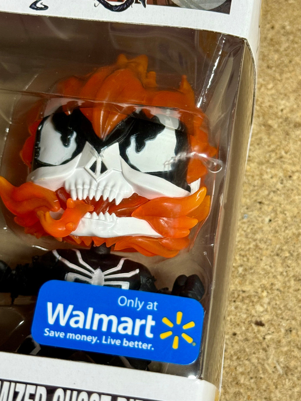 Funko Pop! Marvel Motorista Fantasma Venenoso #369 Venom Exclusivo de Walmart 2018