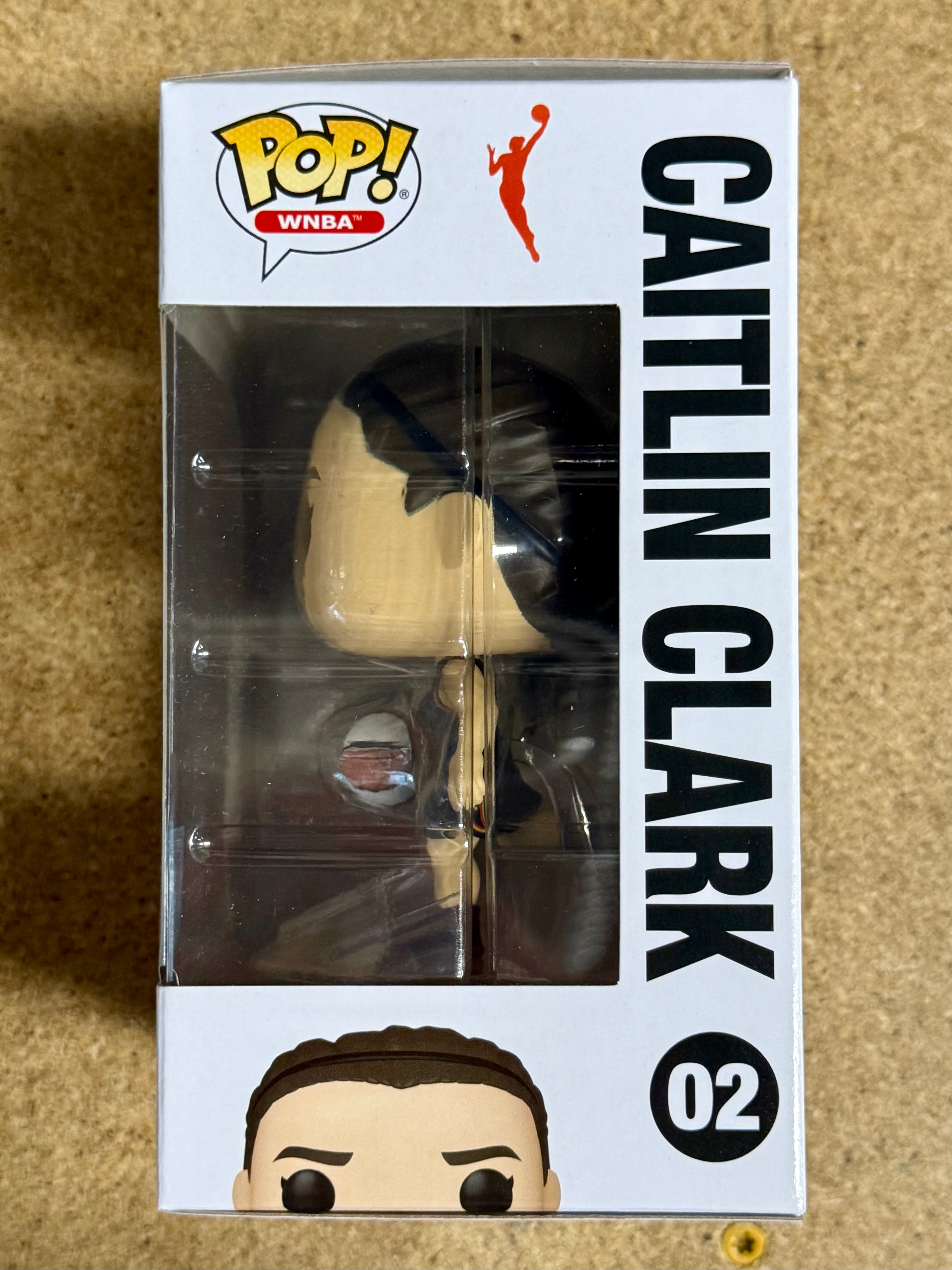 Funko Pop! Baloncesto Caitlyn Clark #02 WNBA Indiana Fever NCAA Iowa Hawkeyes