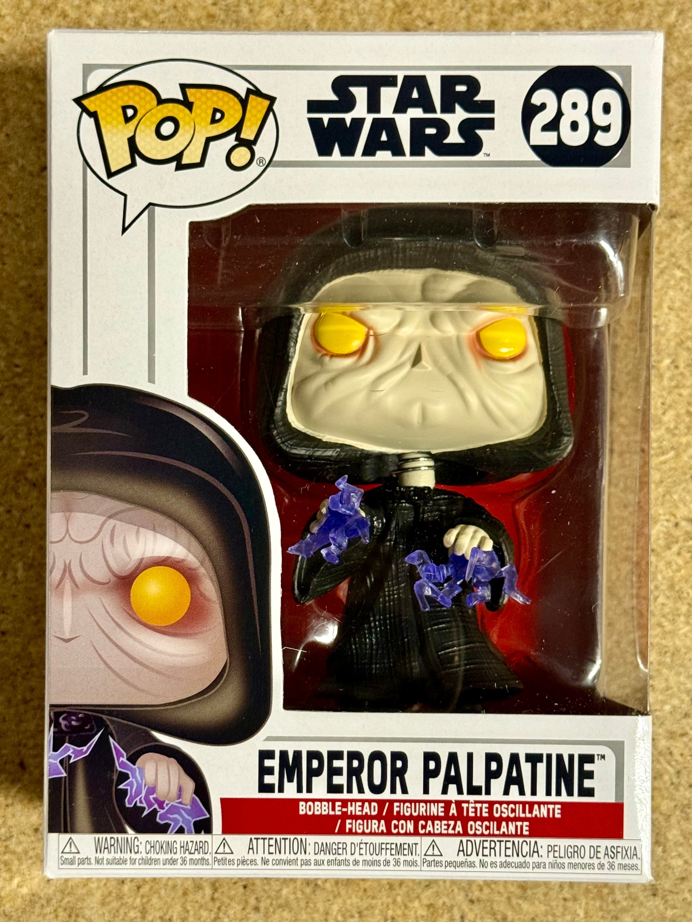 Funko Pop! Star Wars Emperador Palpatine #289 Episodio VI El Retorno del Jedi 2021