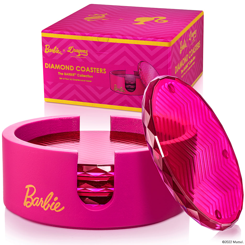 Barbie™ x Dragon Glassware® Posavasos