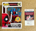 TJ Miller “Weasel” Funko Pop de Deadpool metálico autografiado #776 Exclusivo con COA de JSA