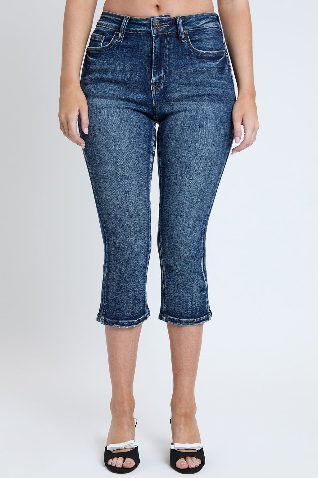 Women's Luxe Capri with Side Slit