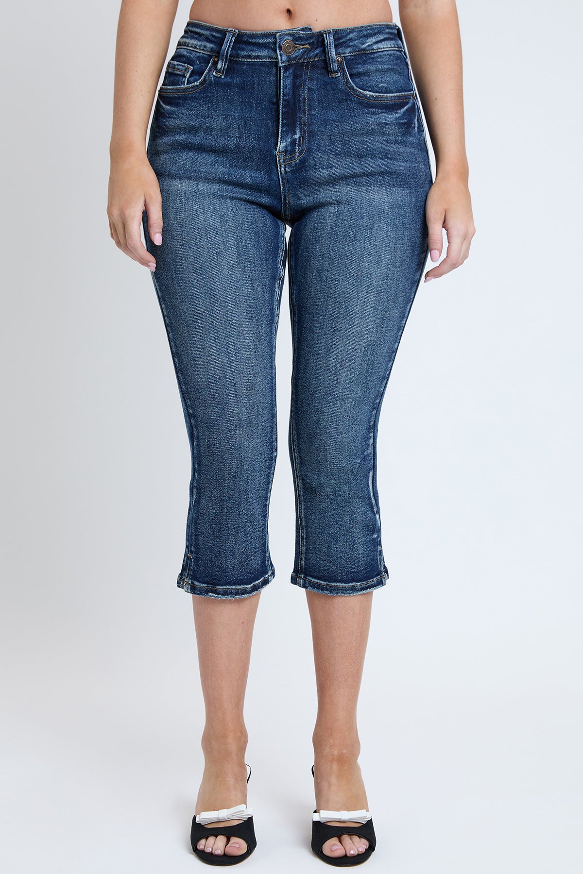 Women's Luxe Capri with Side Slit