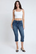 Women's Luxe Capri with Side Slit