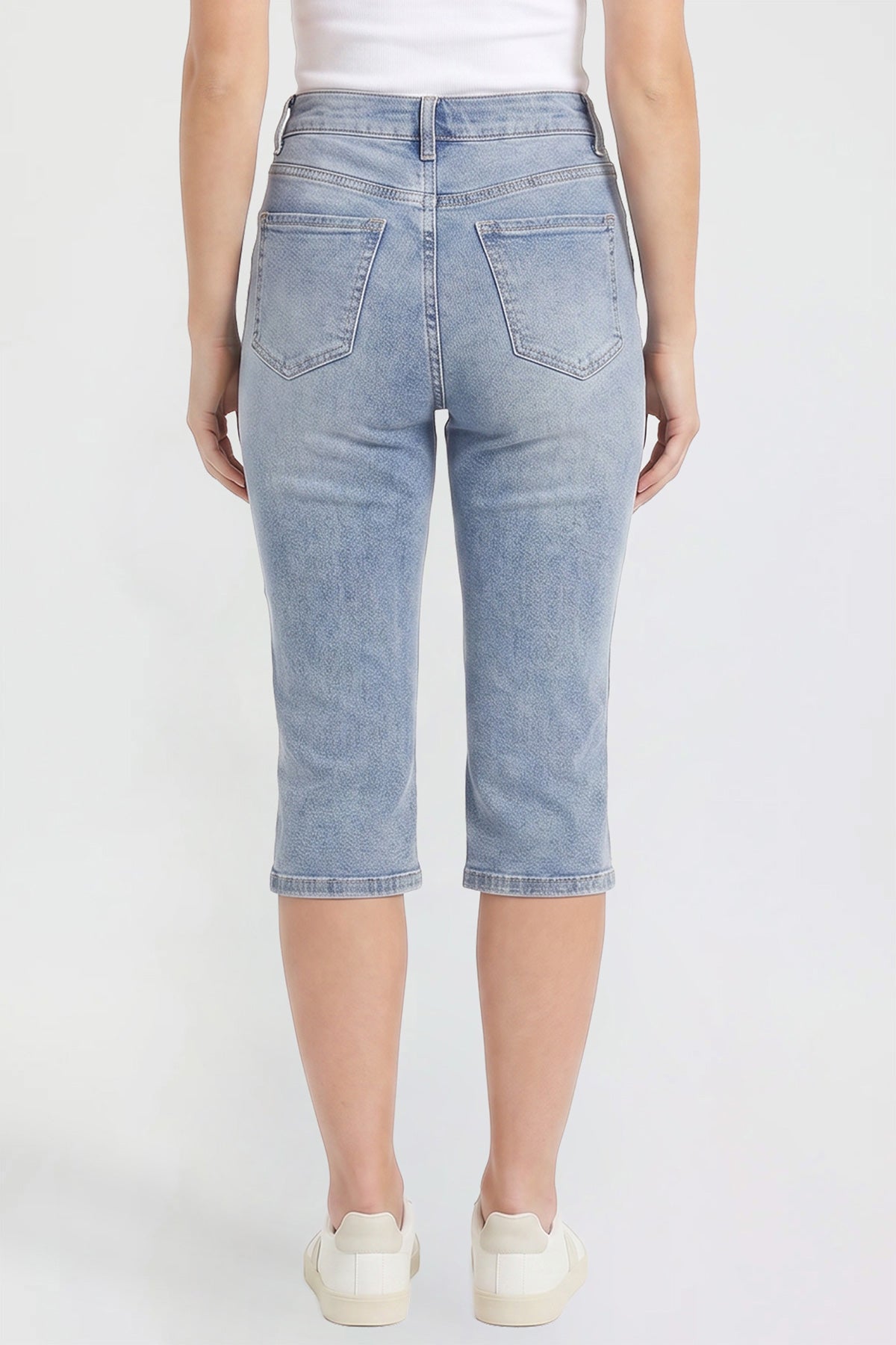 Women's Luxe Capri with Side Slit