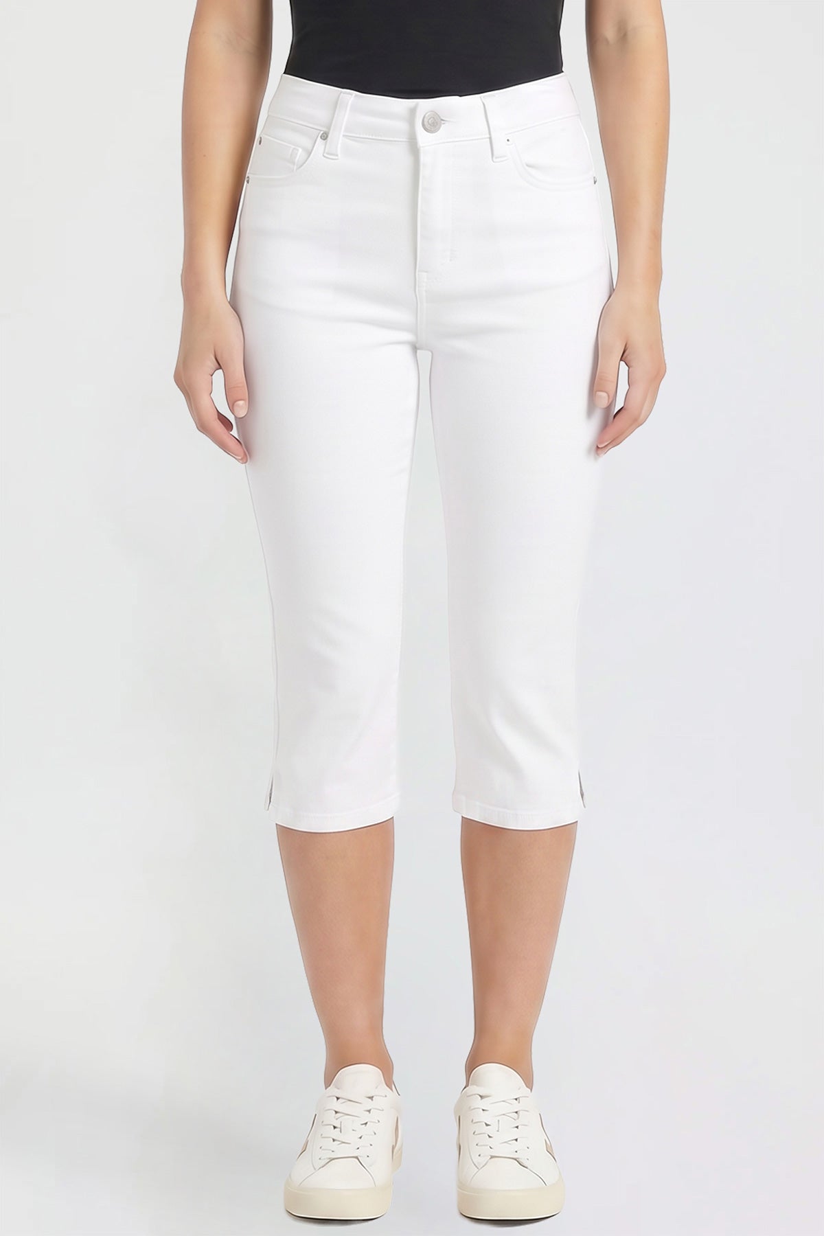 Women's Luxe Capri with Side Slit