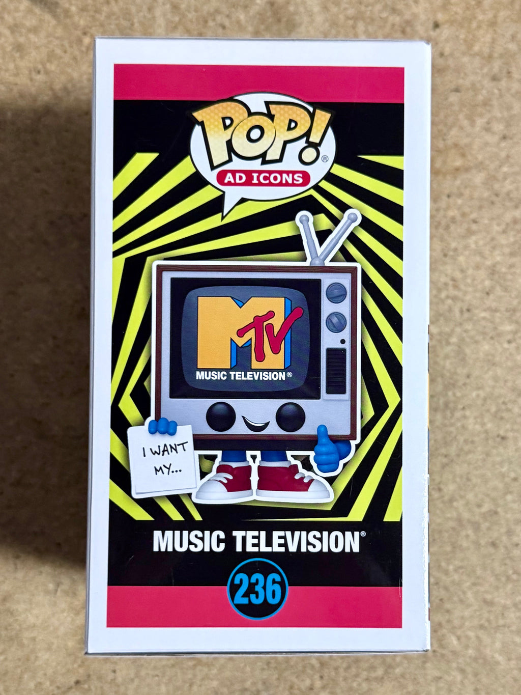 Musician Donny Osmond Signed 2024 MTV Funko Pop #236 With JSA COA