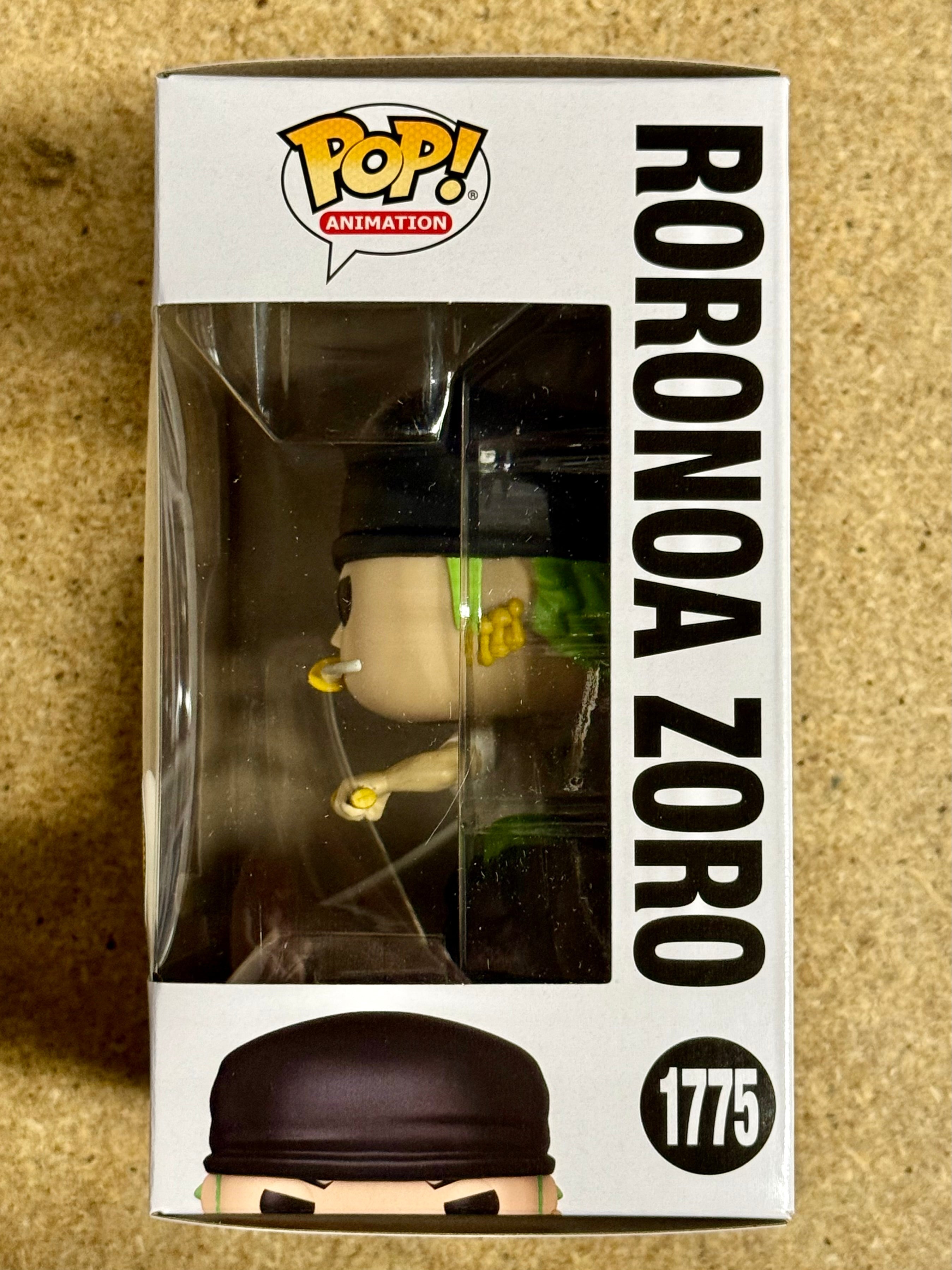 Funko Pop! Animación Persecución Roronoa Zoro con Bandana Negra #1775 One Piece 2024