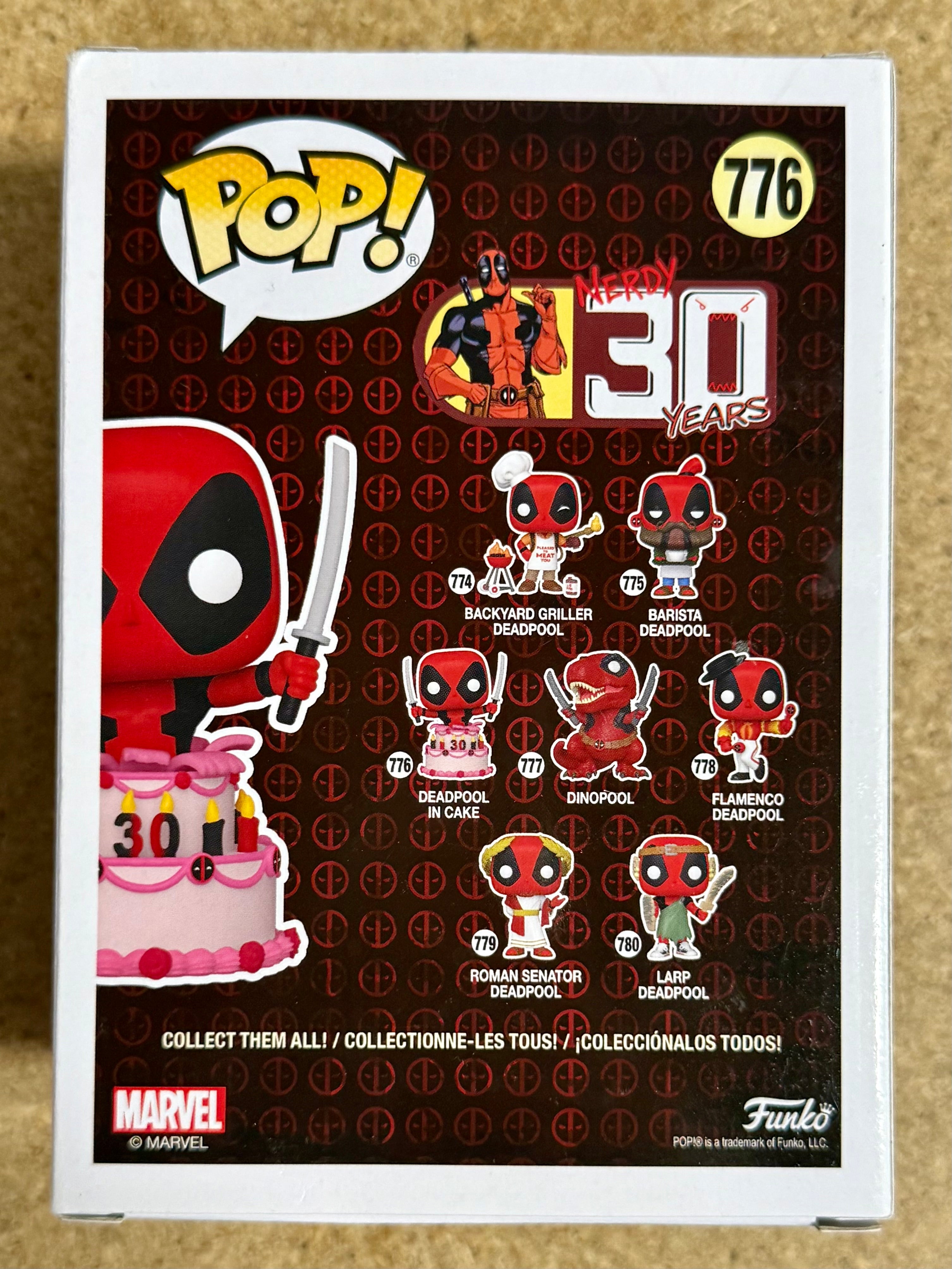 TJ Miller “Weasel” Funko Pop de Deadpool metálico autografiado #776 Exclusivo con COA de JSA