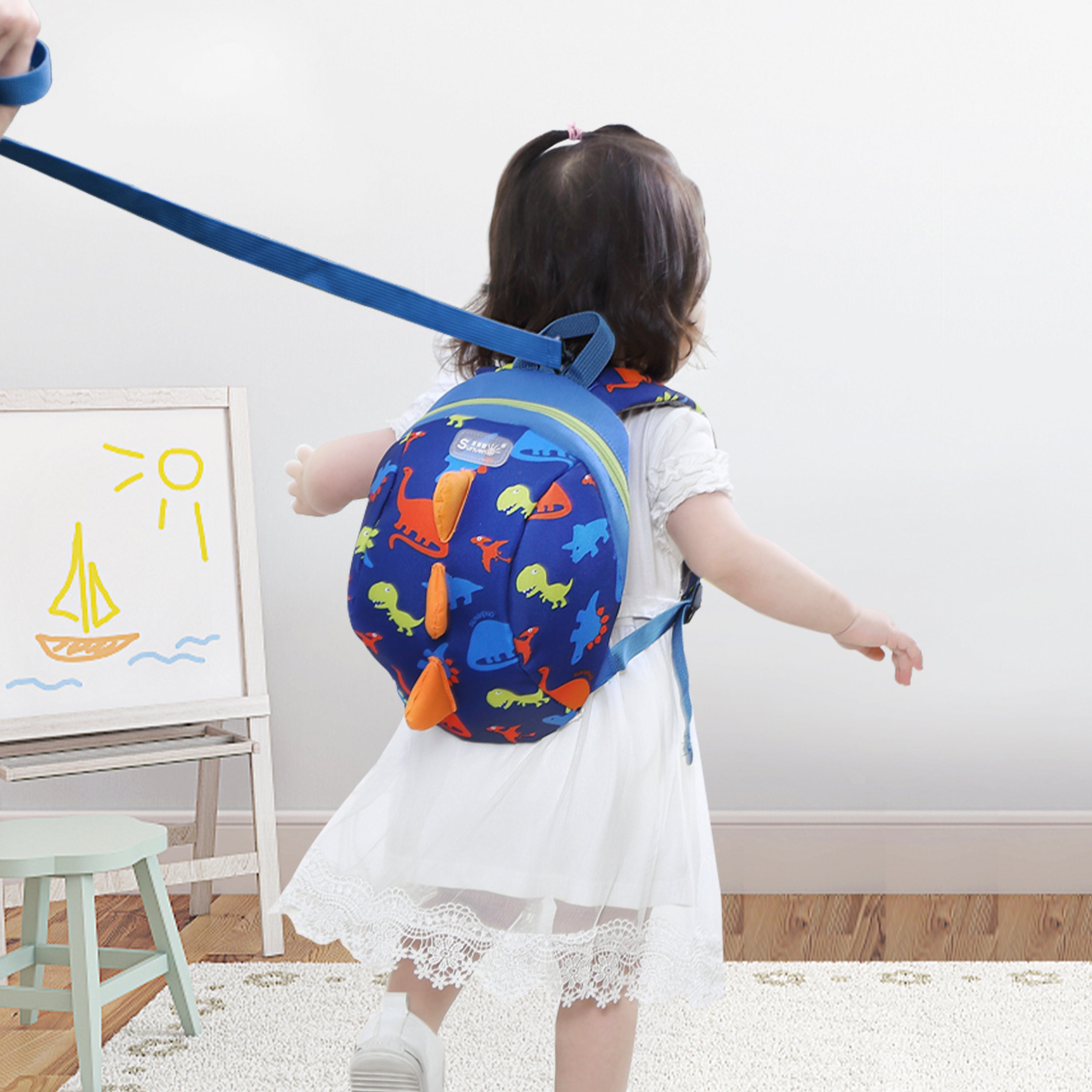 Mochila arnés con correa para niños