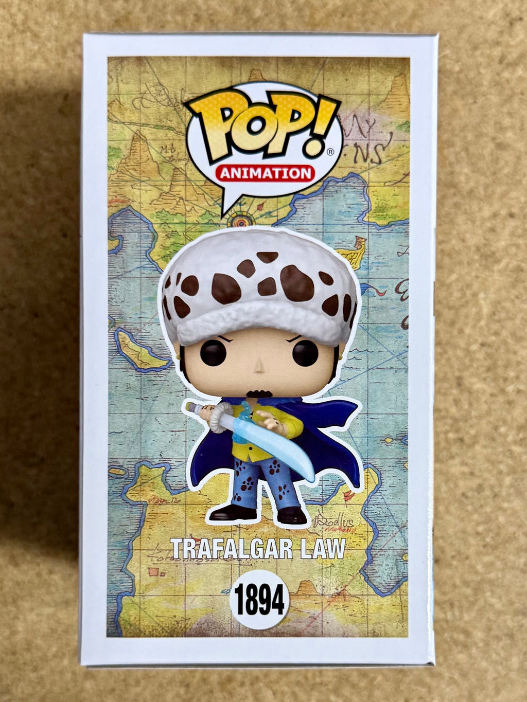 Funko Pop! Animation Trafalgar Law With Kikoku (Anesthesia) #1894 One Piece 2025