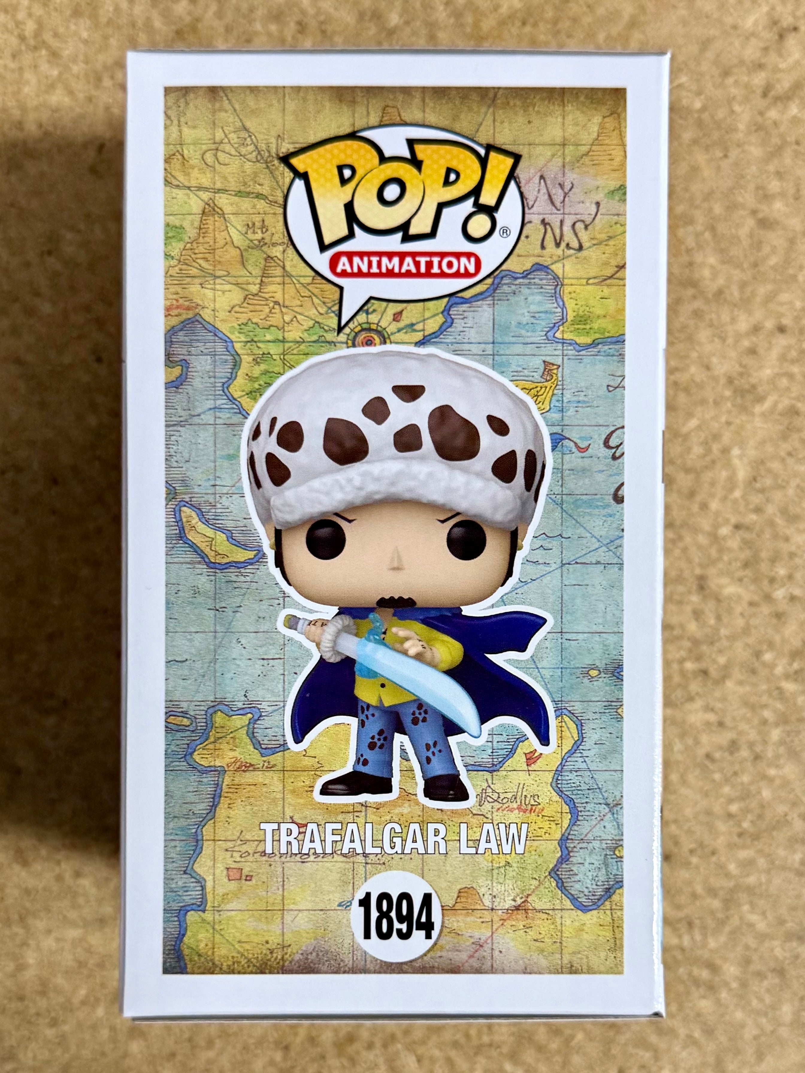 Funko Pop! Animation Trafalgar Law With Kikoku (Anesthesia) #1894 One Piece 2025