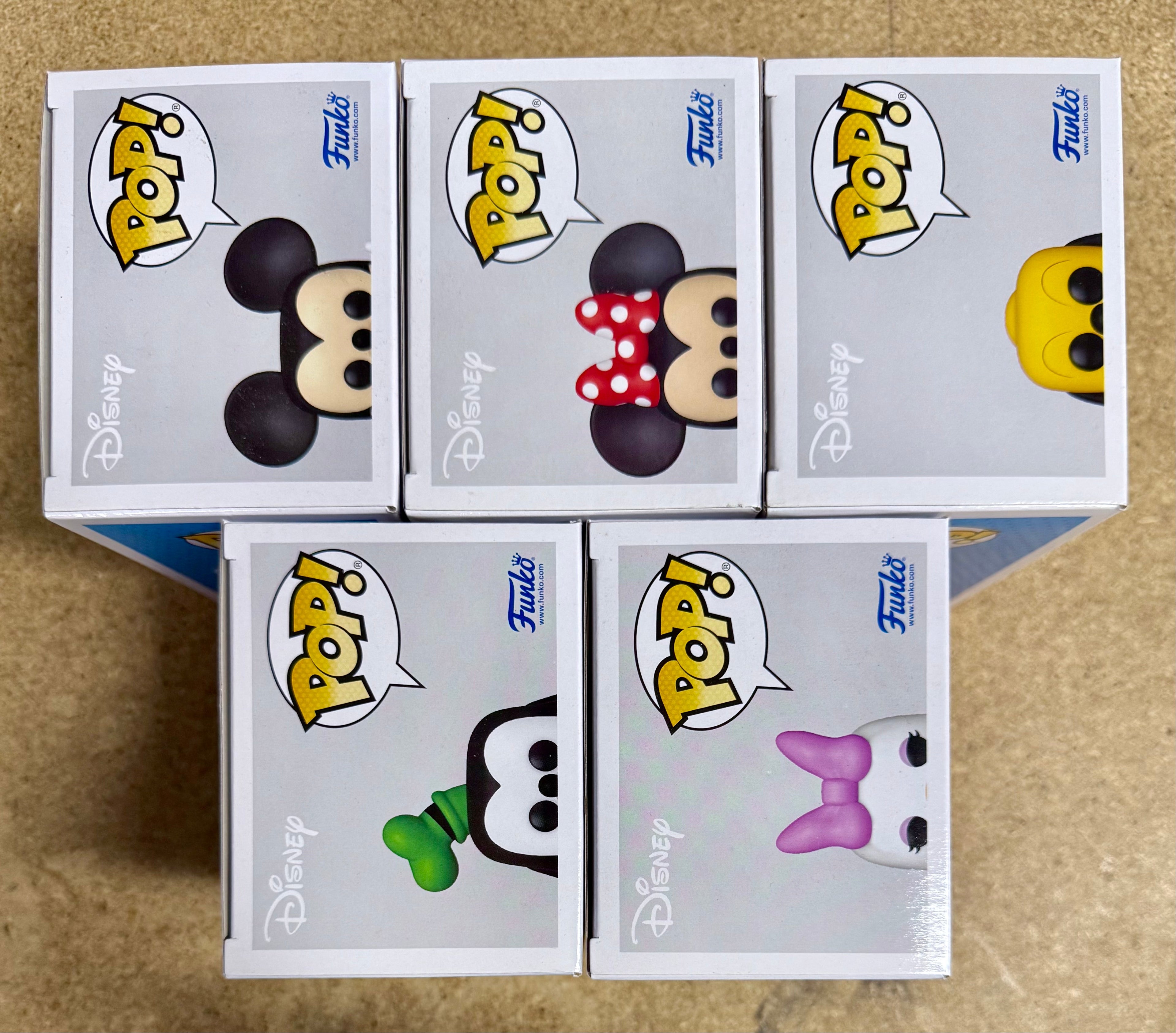 Funko Pop! Disney Mickey Mouse y Amigos Pluto Minnie Daisy Goofy 2022