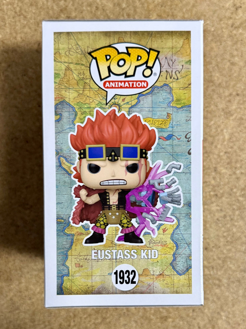 Funko Pop! Animación Eustass Kid (Jiki Jiki no Mi) #1932 One Piece 2025