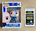Nicholas Hoult firmó 2025 Funko Pop! DC Lex Luthor Superman #564 con COA de JSA