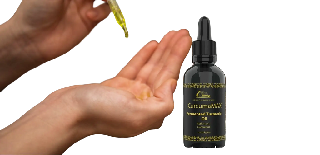 CurcumaMAX Aceite de Cúrcuma Fermentada 50ml – Cúrcuma Mejorada, Sin Plomo, Uso Interno y Tópico