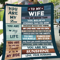 Special Gift For Wife Blanket - From Husband