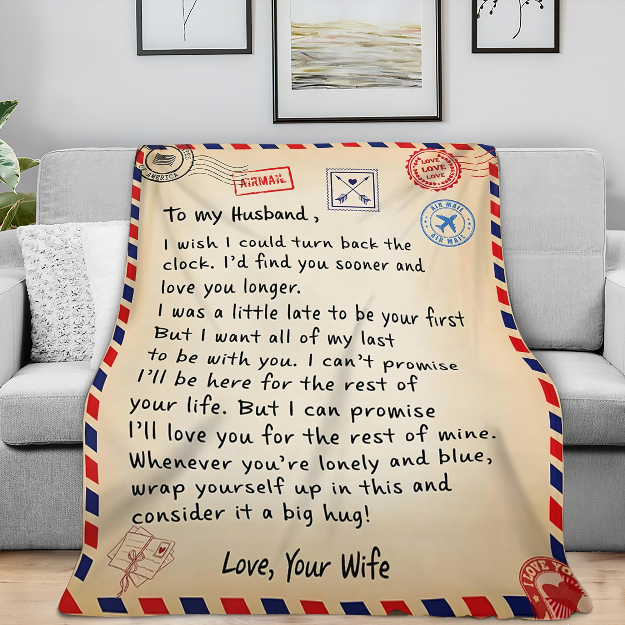 Manta Para Mi Querido Esposo – Una Carta de Amor de Esposa
