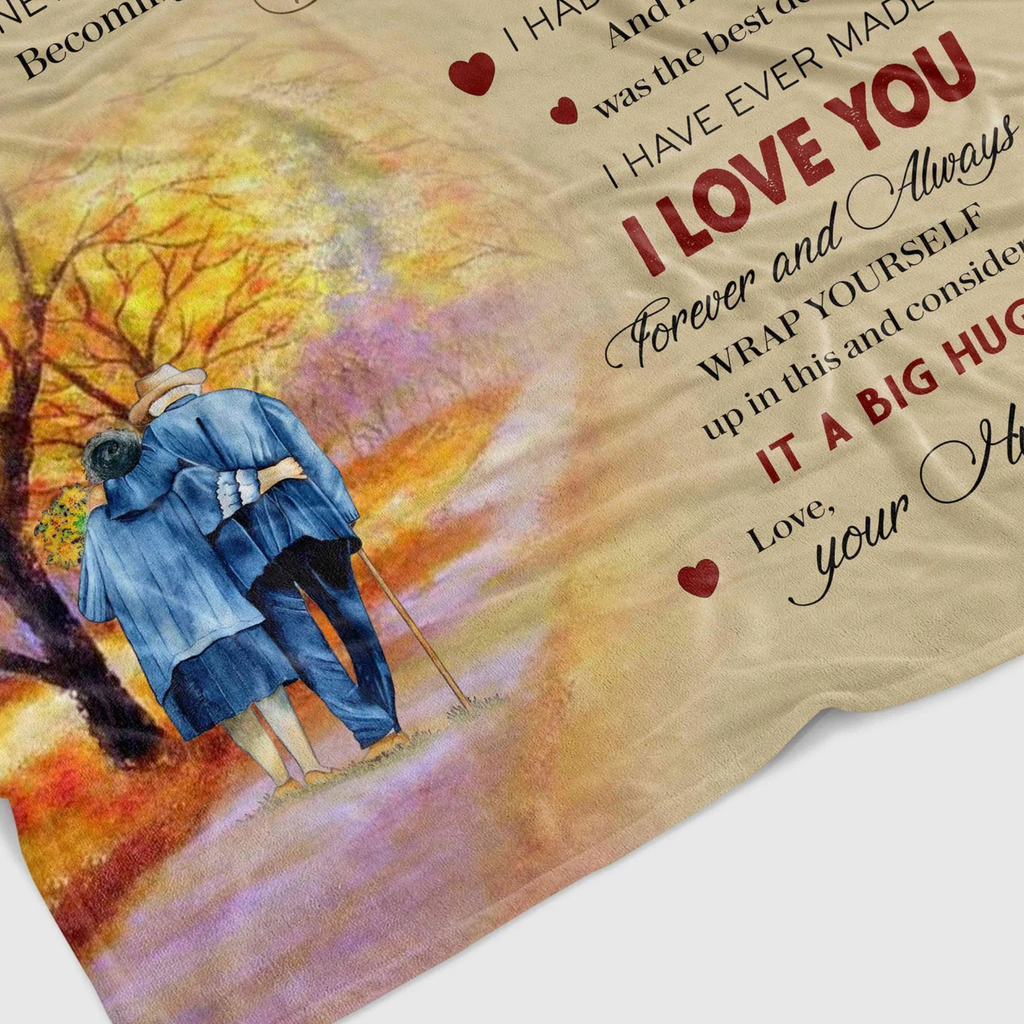 Special Gift For Wife Blanket - From Husband