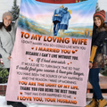 Manta de regalo especial para esposa - De parte del esposo