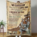 Manta de Regalo Especial para Hija - Un Cálido Abrazo de Papá