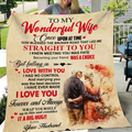 Special Gift For Wife Blanket - From Husband